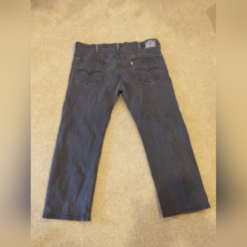 Levi Men's Black Jeans 4051 Size 40x30
